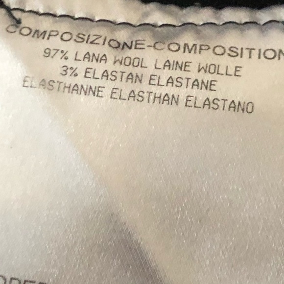 Gucci Black Wool Dress Trouser Pants Size 38 - Picture 4 of 8